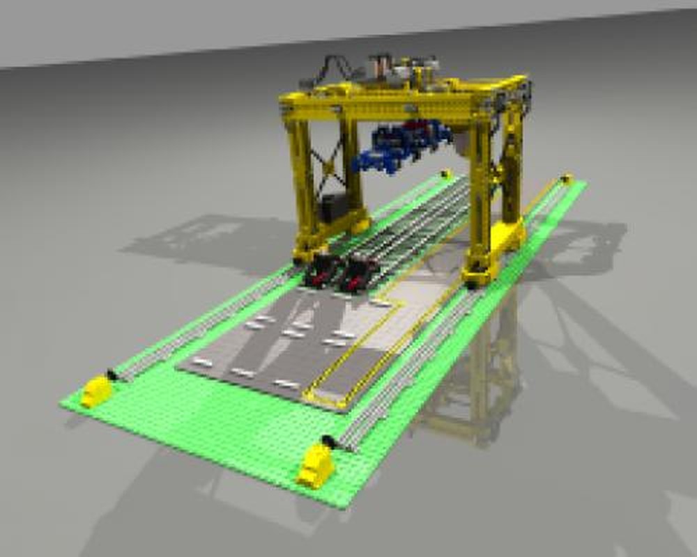 Lego Container Crane