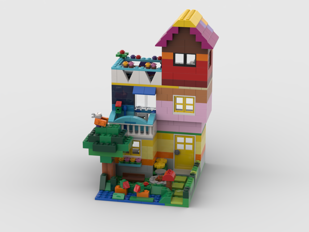 Lego 10698 - House with balcony and terrace