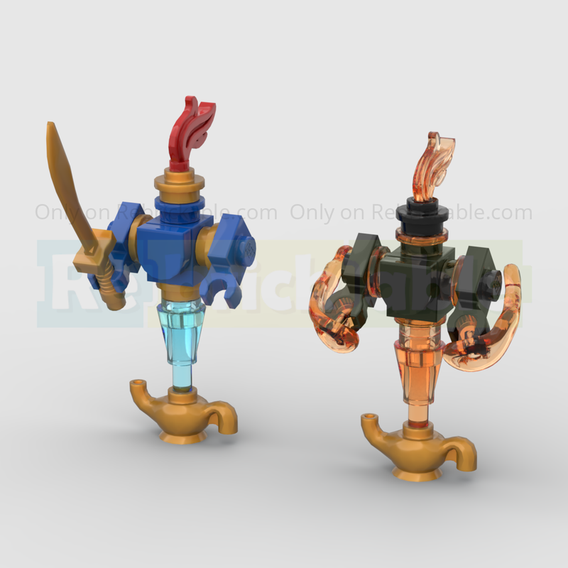 Lego Genie and Efreeti