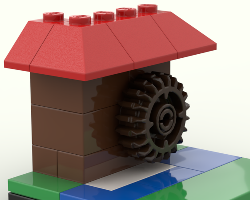 Lego Water Wheel