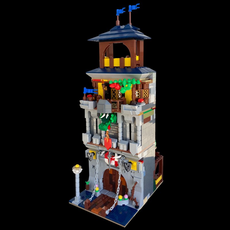 Lego Dragon's Head Pub