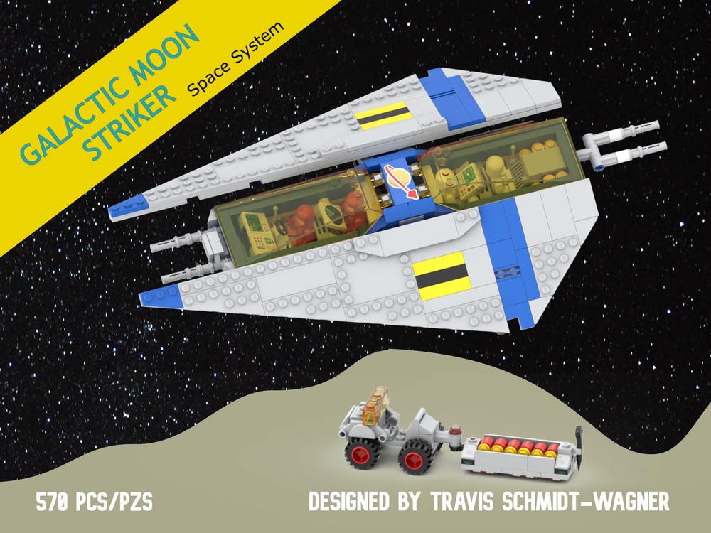Lego 10497 Alt Build- Galactic Moon Striker