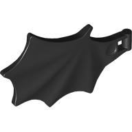 Lego Creature Body Part, Dragon Wing / Black