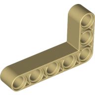 Lego Technic Beam 3 x 5 L-Shape Thick / Tan