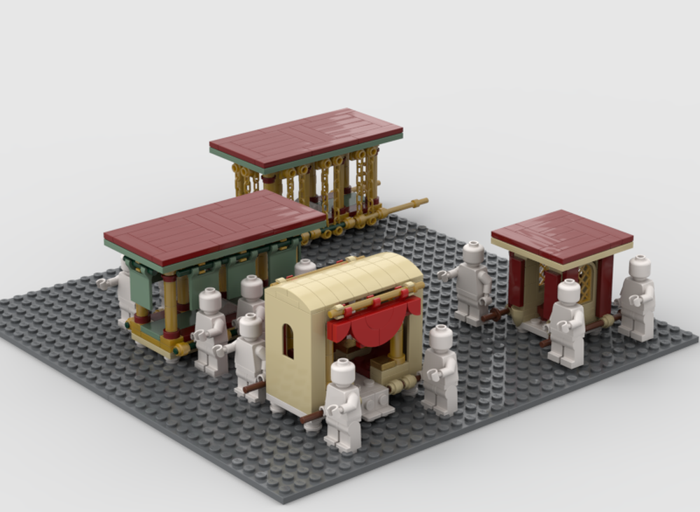 Lego Four palanquins