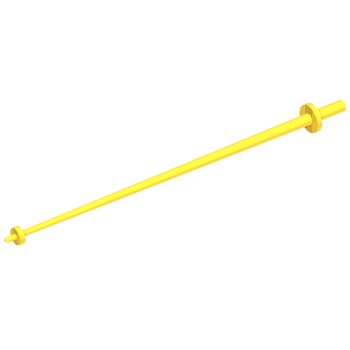Lego Scala, Sports, Ski Pole / Yellow