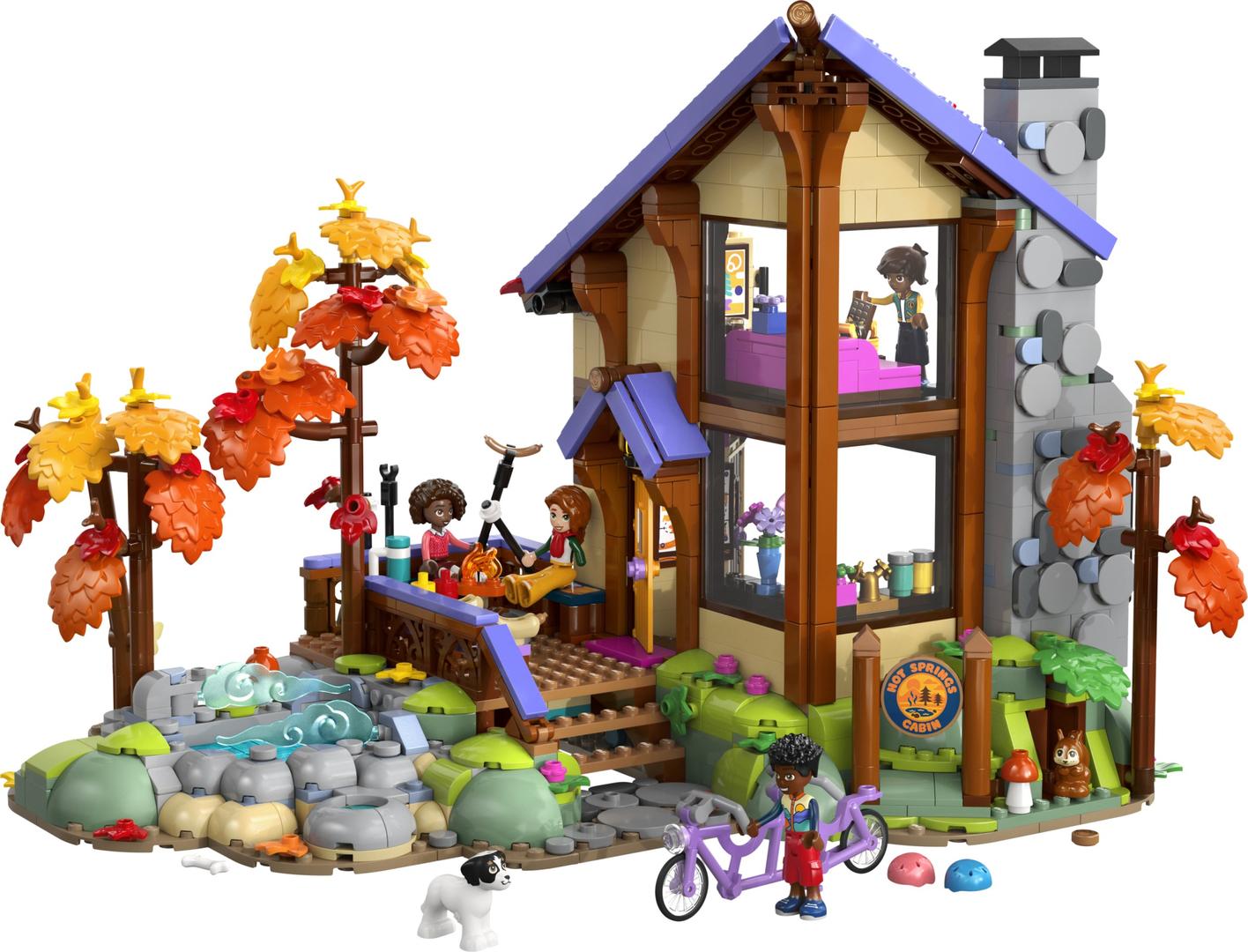 Lego Cozy Fall Forest Cabin