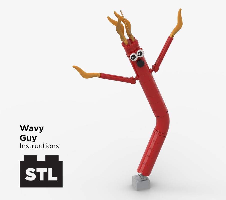 Lego Wavy Guy