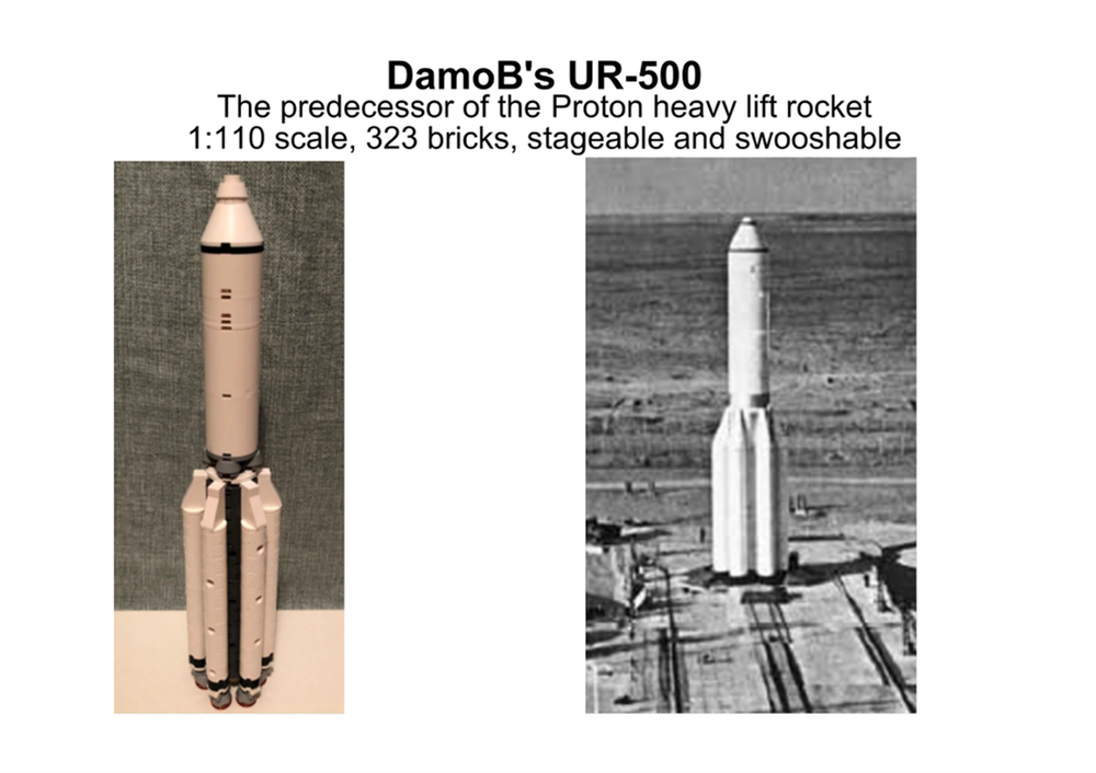 Lego DamoB's UR-500 Proton