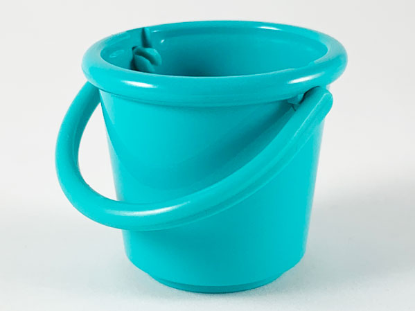 Lego Scala Utensil Bucket Round with (Same Color) Handle (33178 / 33082)