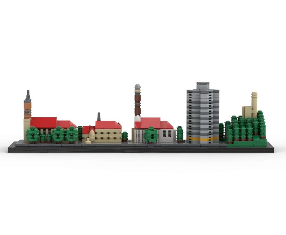 Lego Göttingen Skyline