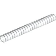 Lego Hose, Ribbed 7mm D. 8L / 6.4cm / White