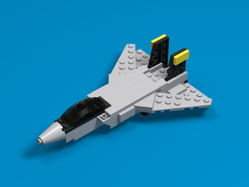 Lego Fighter Plane 6b (Micro) F-14