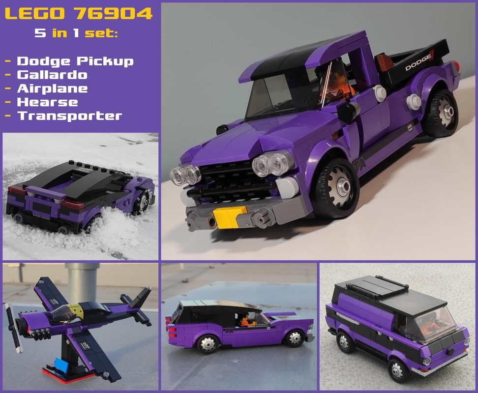 Lego 76904 5 in 1 set