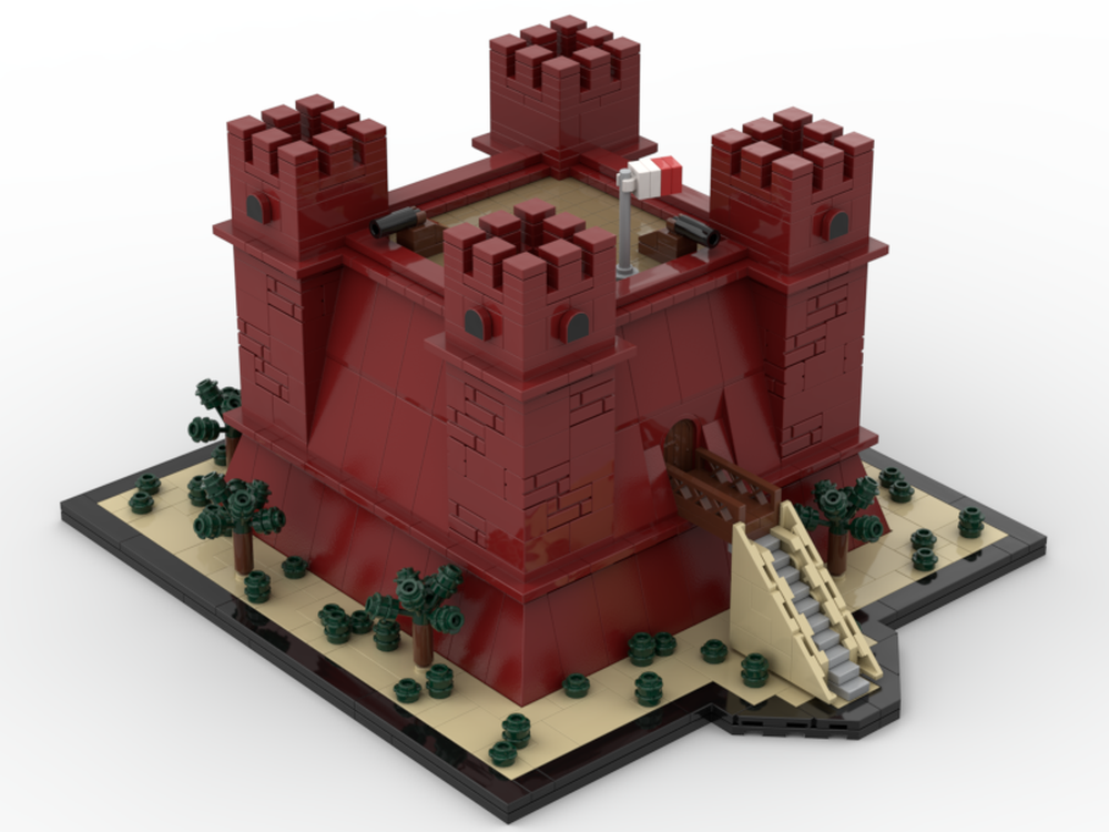 Lego Red Tower, Malta