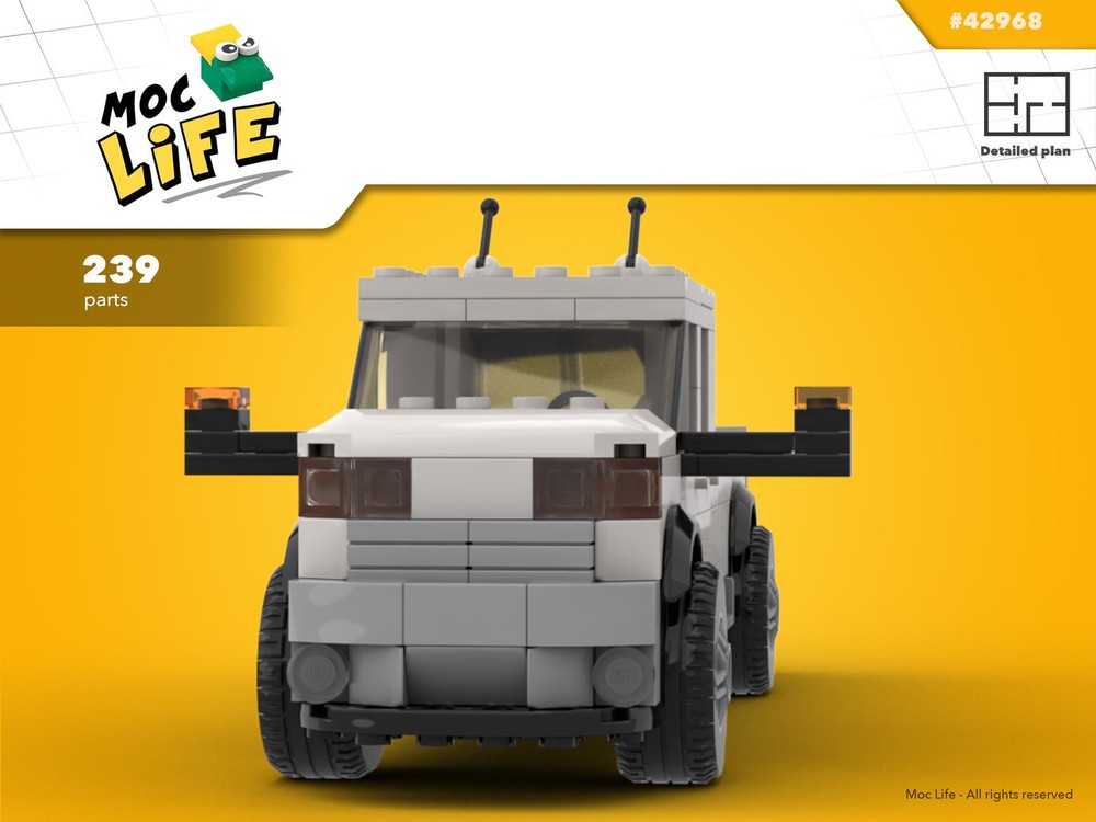 Lego Ram 1500 mega cab long bed
