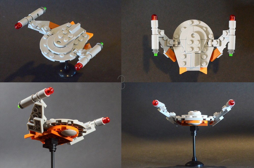 Lego Star Trek Romulan Bird of Prey Micro