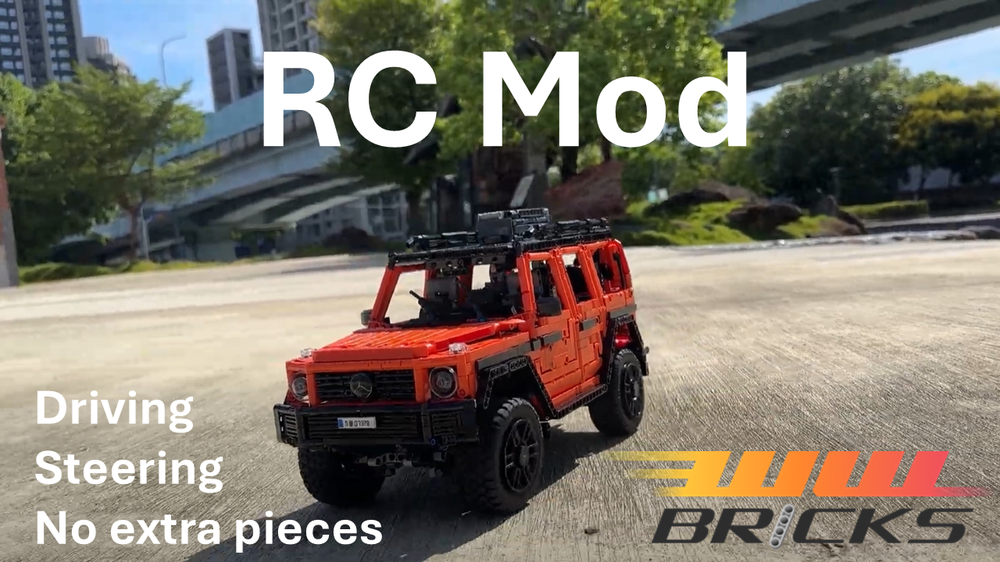 Lego [RC] LEGO Technic 42177 Mercedes Benz G500 without extra pieces