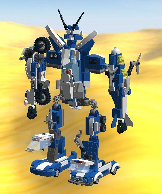 Lego Street Warrior