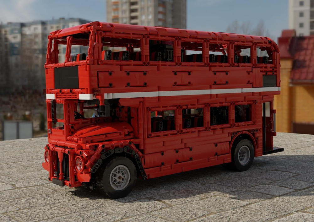 Lego AEC Routemaster fully remote controlled budget version