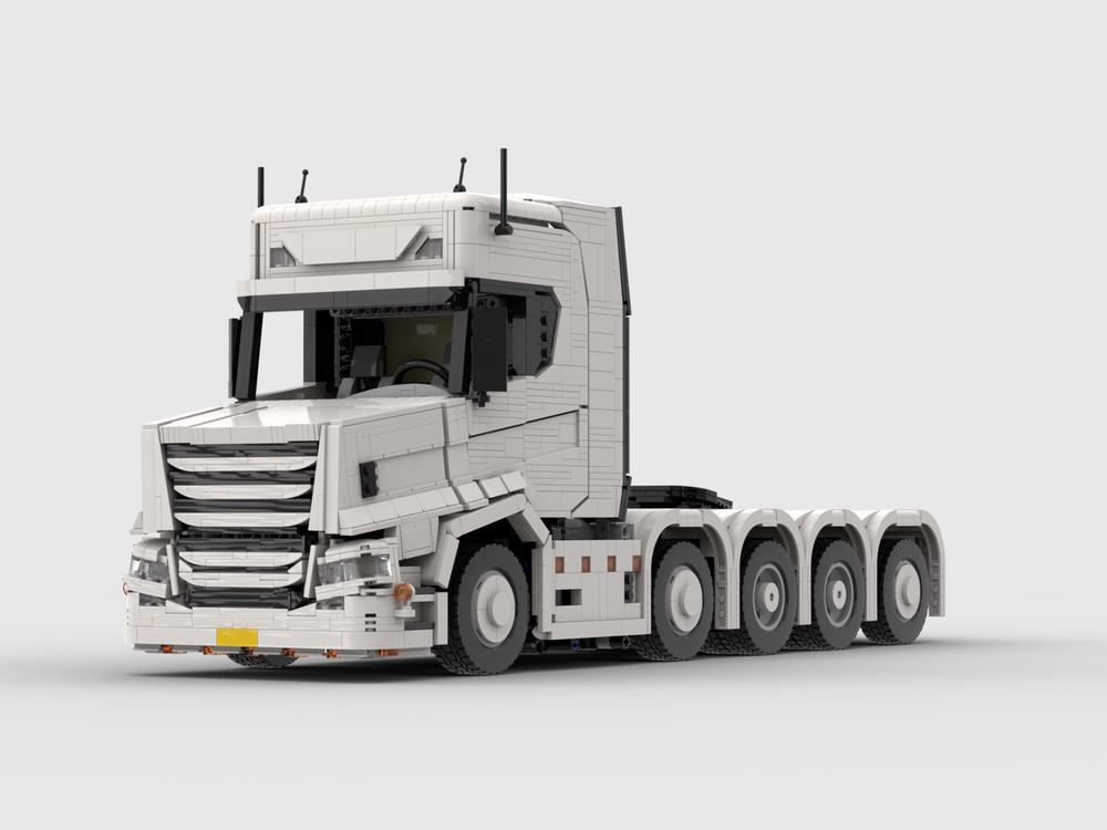 Lego Scania torpedo 10x4 tractor