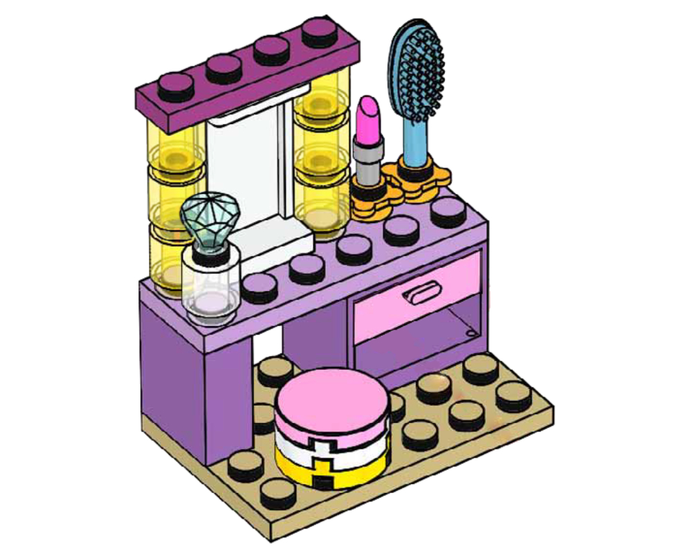 Lego Dressing Table