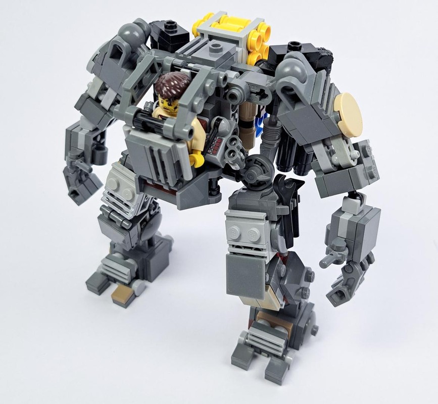 Lego Post-apocalypse survivor mech
