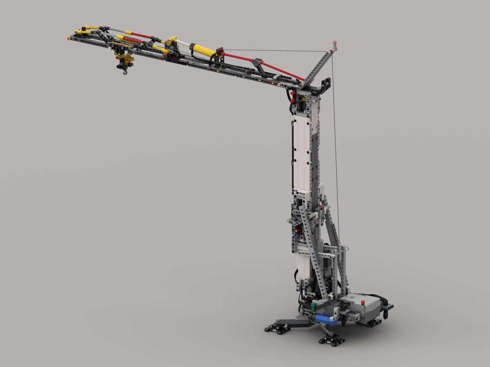 LEGO TECHNIC MOC 2024 FAST-ERECTING CRANE