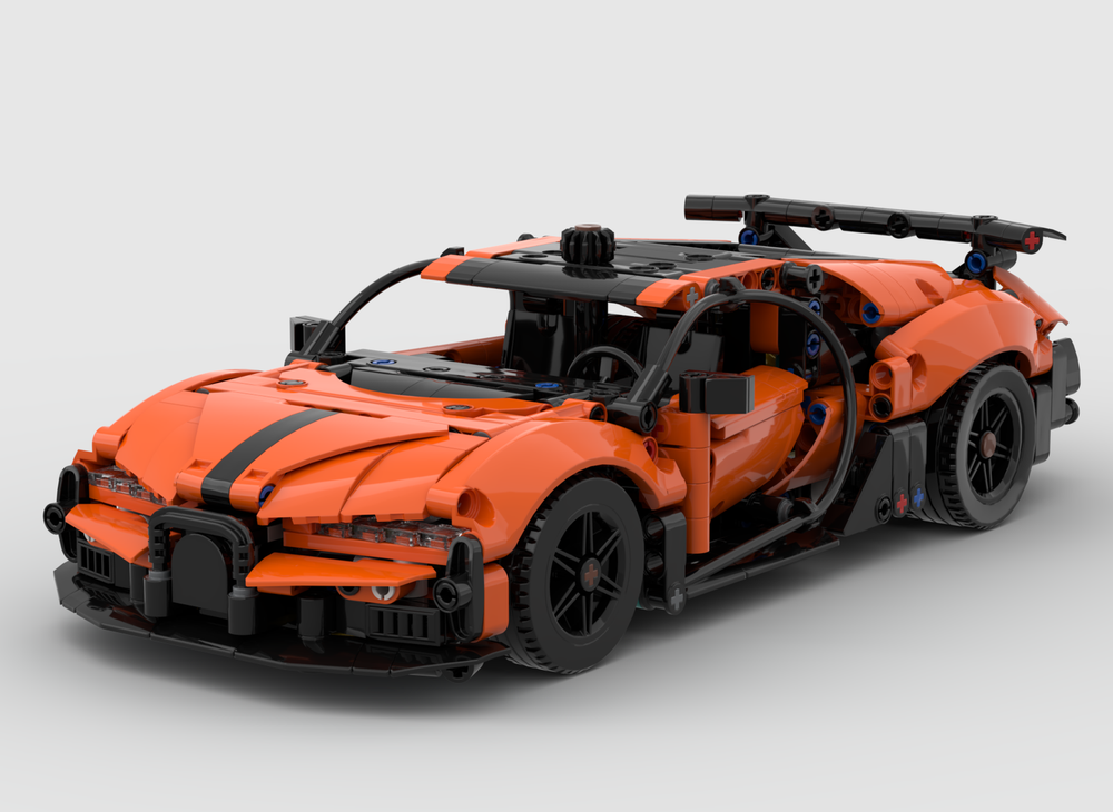 Lego 42222 - Bugatti Chiron - Lower Rear Spoiler