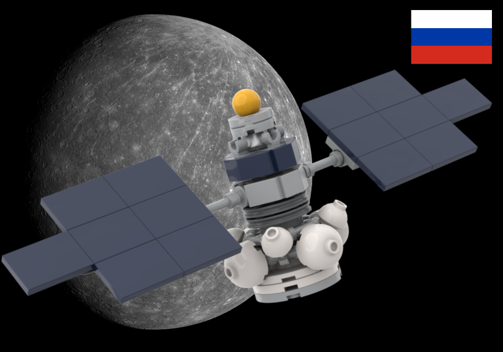 Lego Mercury-Posadka (Landing)