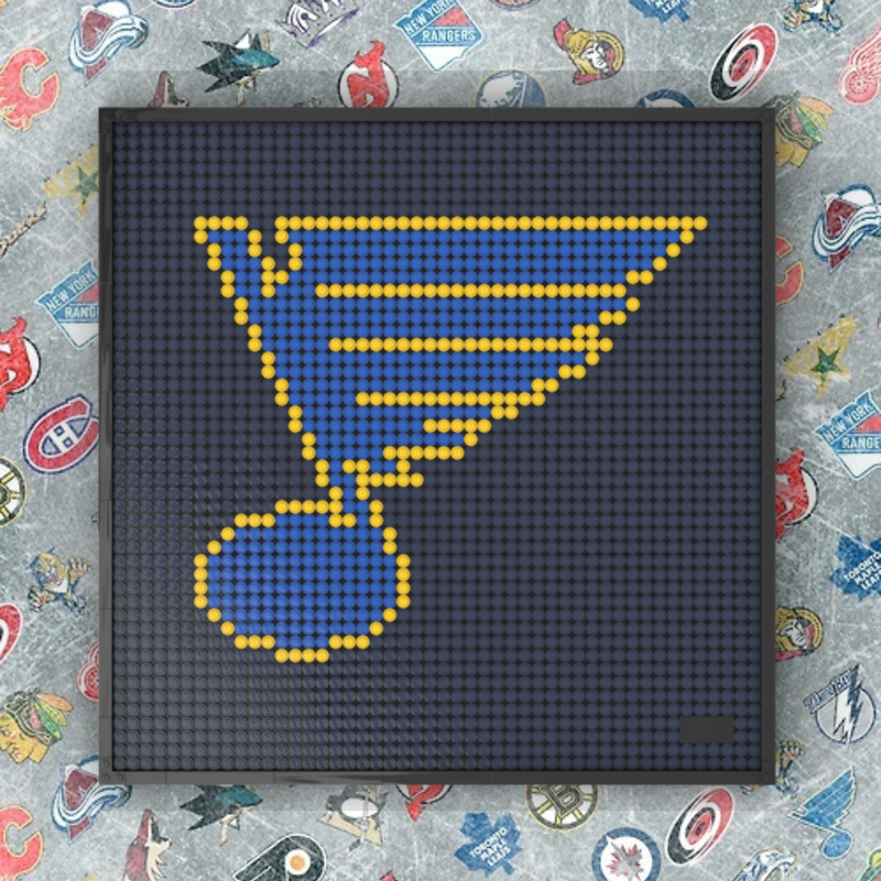 Lego NHL Art - St. Louis Blues