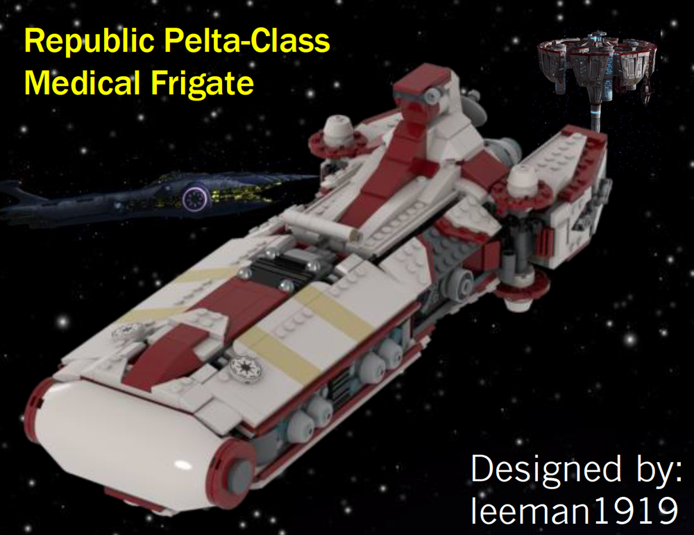 Lego Republic Pelta-Class Medical Frigate
