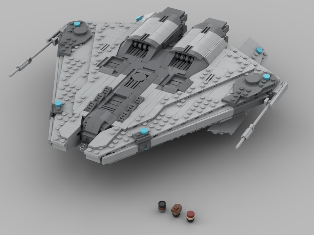 Lego 1:250 scale Krait mk II NANO