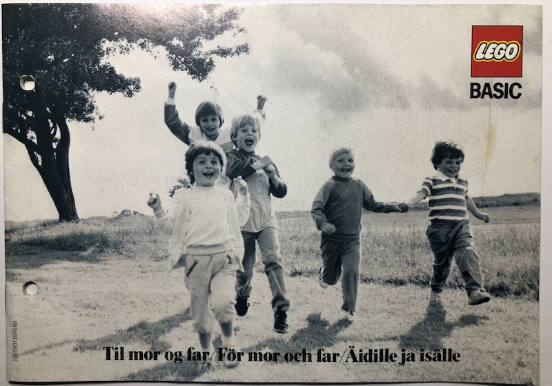 Lego 1985 Til mor og far / För mor och far / Äidille ja isälle (Parents Guide) (109580/109680-EU I (DK/N/S/SF))