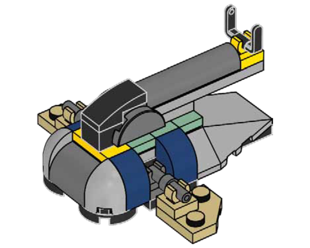 Lego Jango Fett's Starship