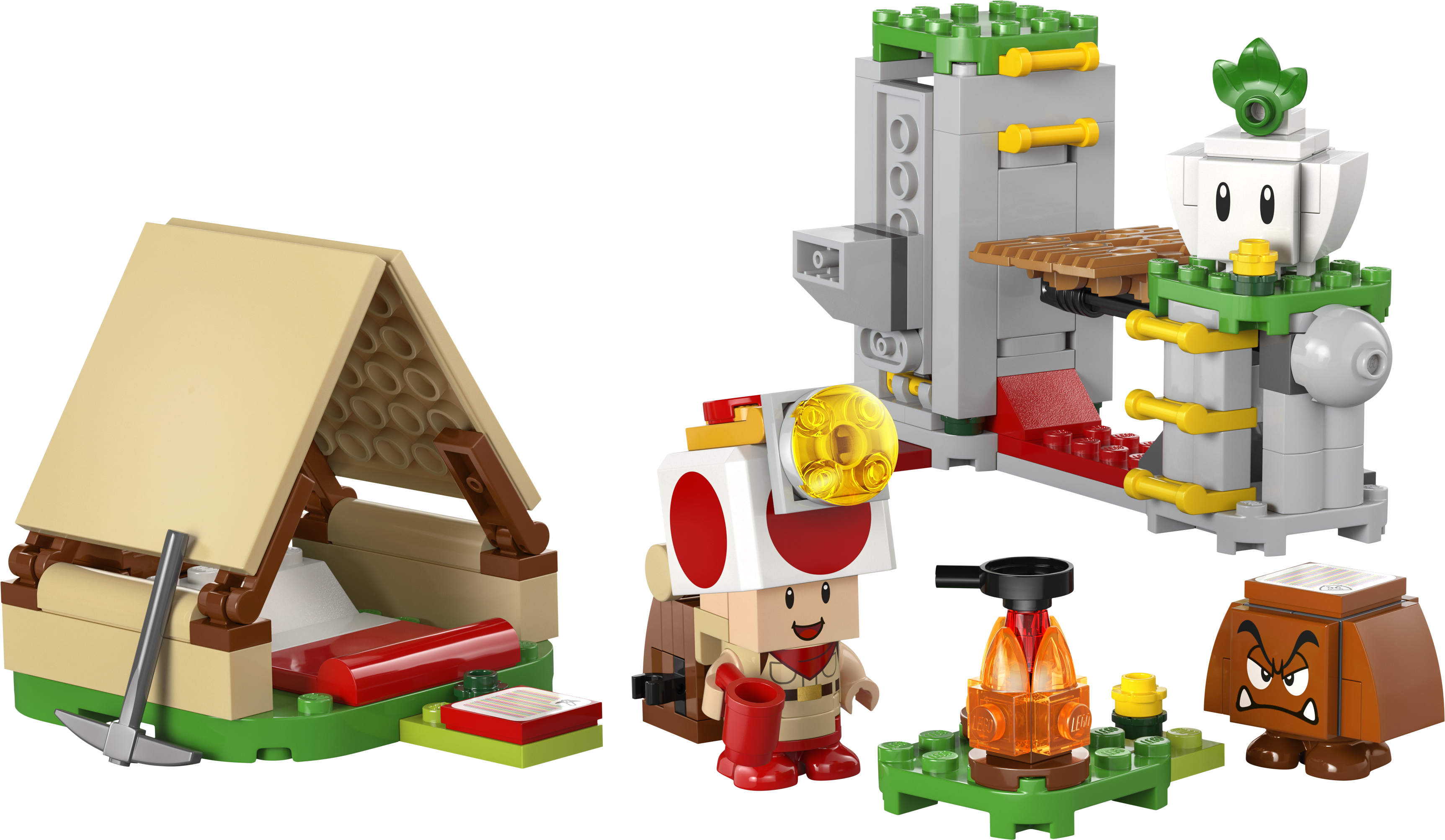 Lego Captain Toad's Camp