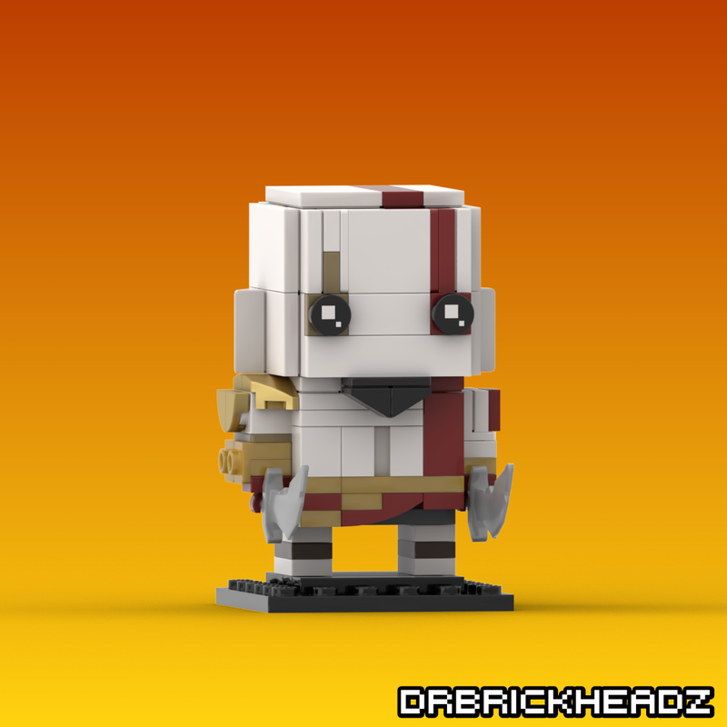 Lego Kratos (God of War III) Brickheadz