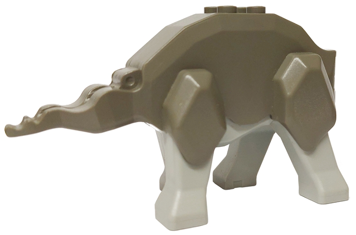 Lego Dinosaur Body Triceratops with Light Gray Legs (30461 / 30462)