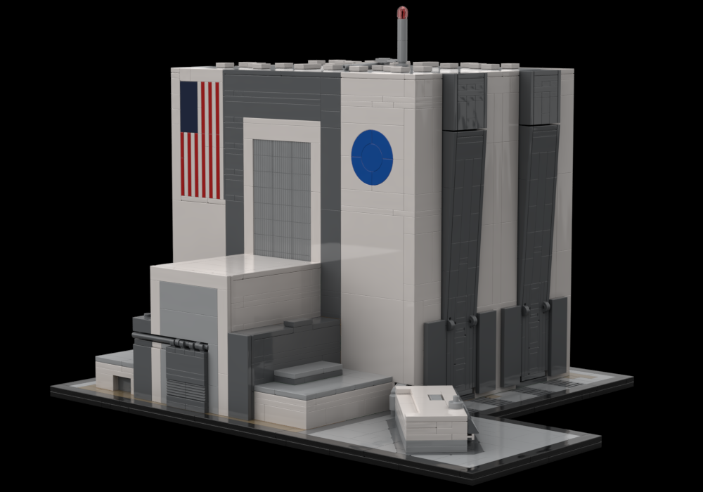 Lego Vehicle Assembly Building (VAB)