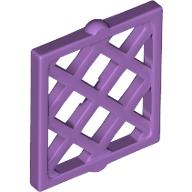 Lego Window Pane Latticed 1 x 2 x 2 / Medium Lavender