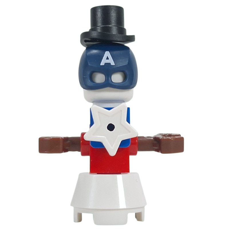 Lego Captain America Snowman