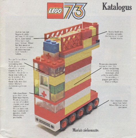 Lego 1973 Large Dutch (97520-Ho)