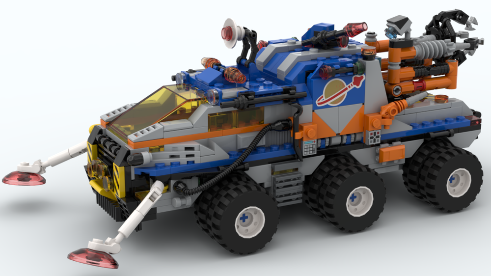 Lego Classic Space Mining Rover
