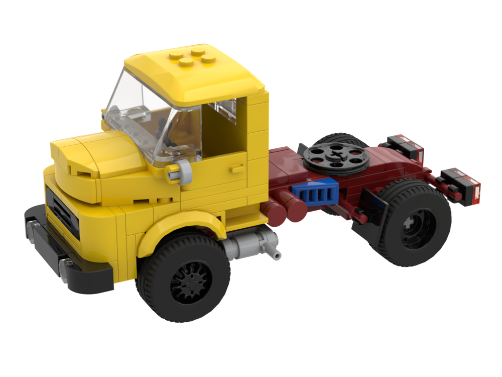 Lego MB Kurzhauber semi truck / Sattelschlepper