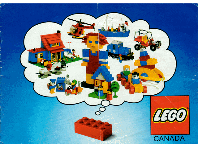Lego 1983 Medium Canadian