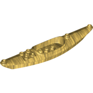 Lego Boat / Kayak 2 x 15 / Pearl Gold