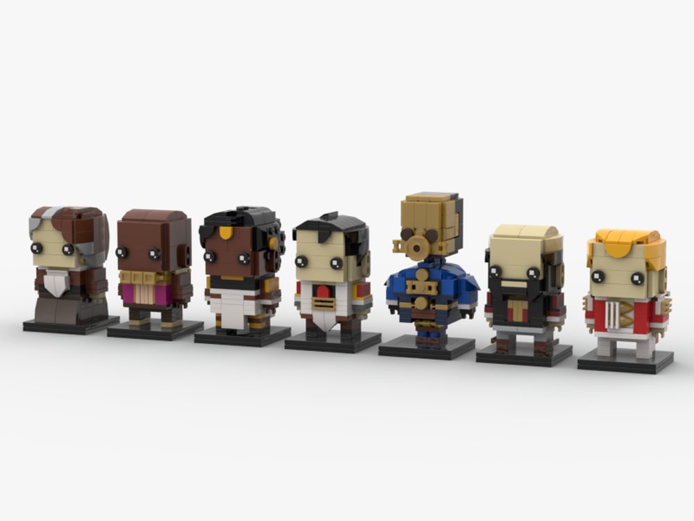 Lego Piltover Council Arcane BrickHeadz