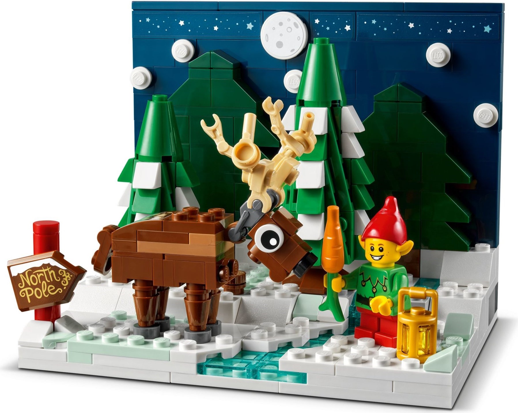 Lego Santa's Front Yard