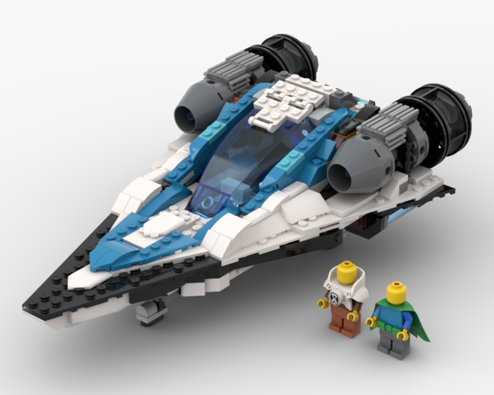 Lego Mr. Oz's spaceship