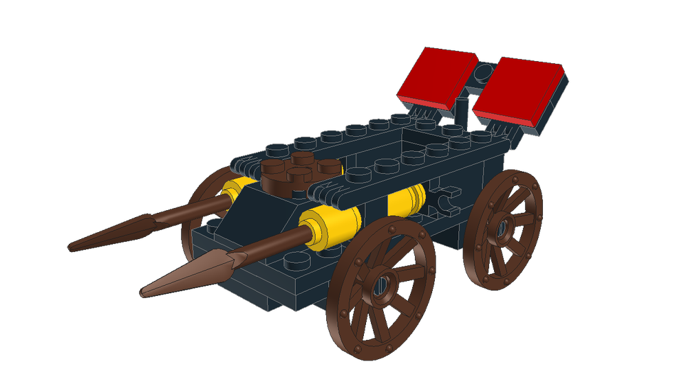 Lego 6039 Medieval Car